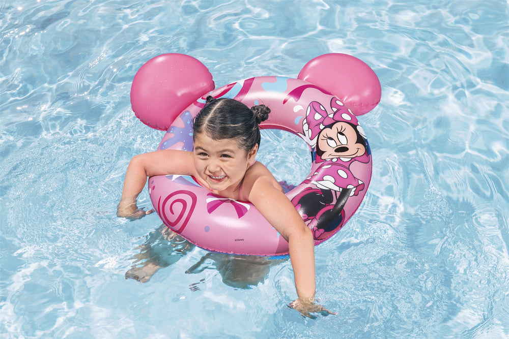 Nafukovací kruh s ušima Minnie Mouse 74x76 cm – Bestway