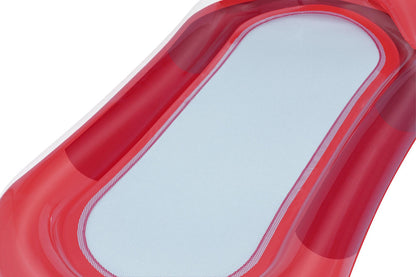 Nafukovací lehátko do vody s opěradlem a síťovým dnem – Bestway růžové
