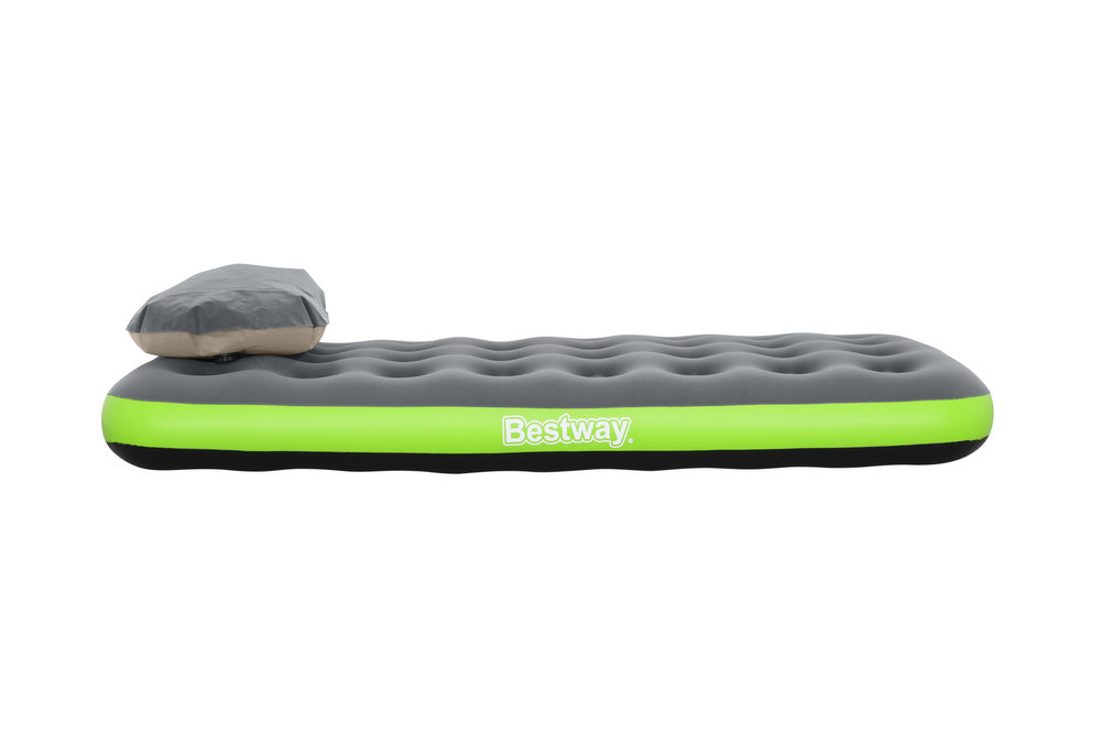 Nafukovací matrace 188x99x22 cm – s velurem a pumpou | Bestway