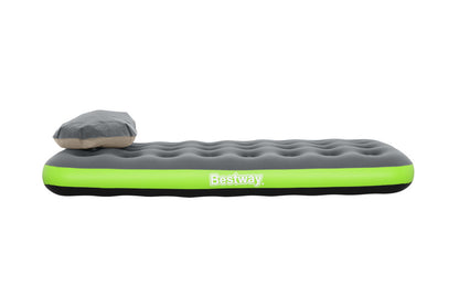 Nafukovací matrace 188x99x22 cm – s velurem a pumpou | Bestway