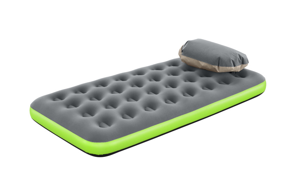 Nafukovací matrace 188x99x22 cm – s velurem a pumpou | Bestway