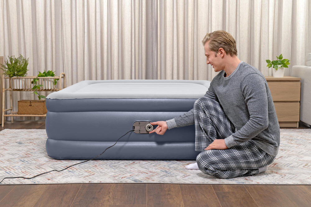 Nafukovací matrace 203 x 152 x 51 cm s elektrickou pumpou – Bestway