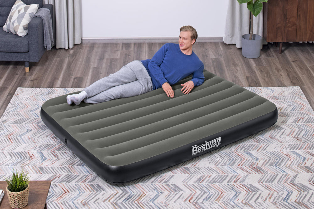 Nafukovací matrace 203x152x25 cm s flokovaným povrchem – Bestway