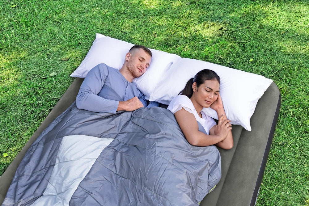 Nafukovací matrace 203x152x25 cm s flokovaným povrchem – Bestway
