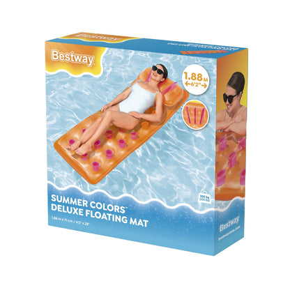 Nafukovací matrace do bazénu oranžová – Bestway