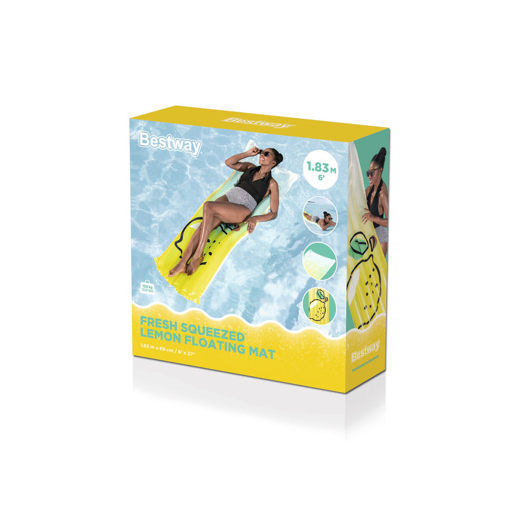 Nafukovací matrace do vody 183x69 cm – citron | Bestway