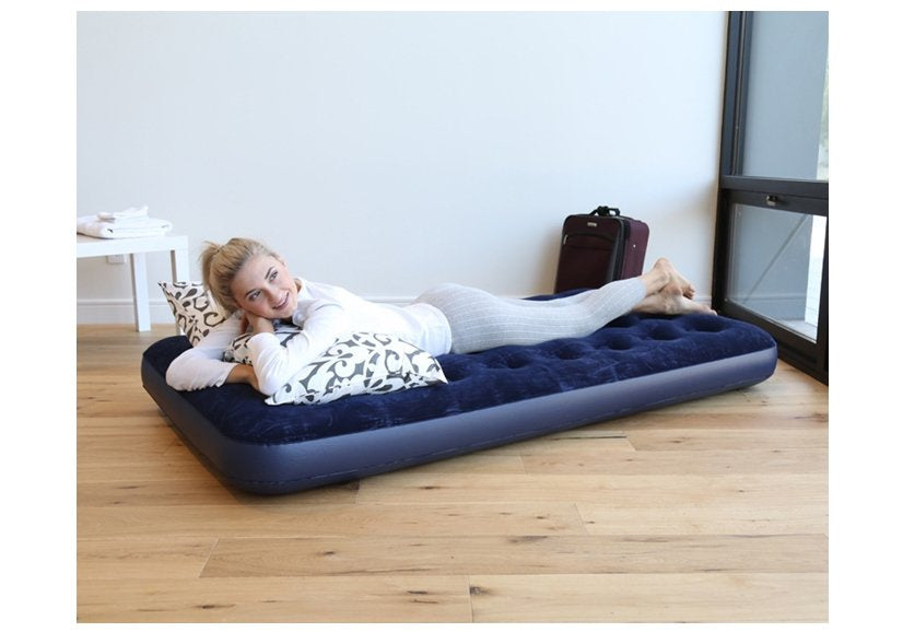 Nafukovací matrace jednolůžková 185x76cm s velurem – Bestway