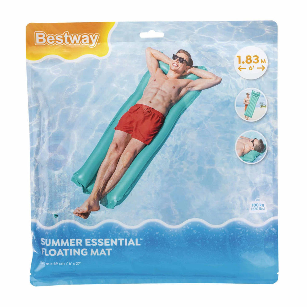Nafukovací matrace na plavání zelená 183x69 cm – Bestway