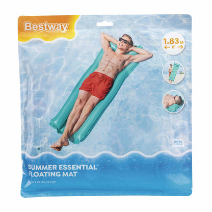Nafukovací matrace na plavání zelená 183x69 cm – Bestway