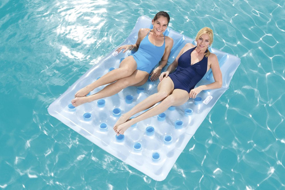 Nafukovací matrace pro dva 193 x 142 cm s úchyty – Bestway
