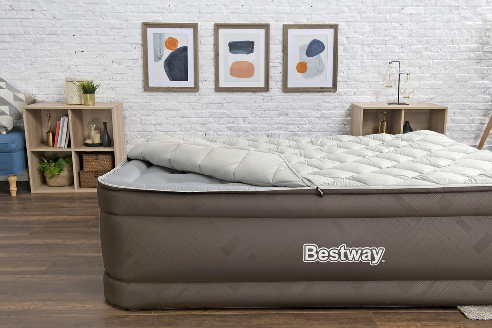 Nafukovací matrace s elektrickou pumpou – 203x152 cm | Bestway