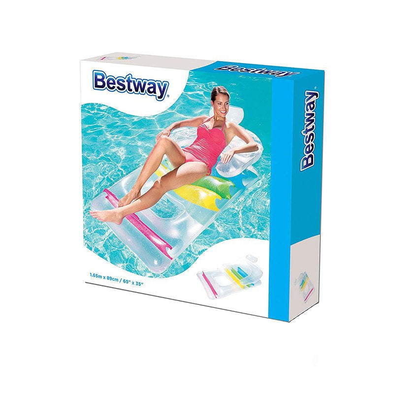 Nafukovací matrace s opěradlem 165x89 cm – Bestway 43011