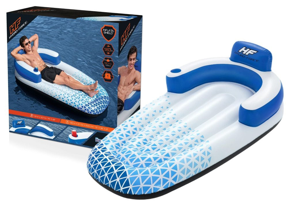 Nafukovací matrace s opěradlem 191x107 cm | Bestway 43533