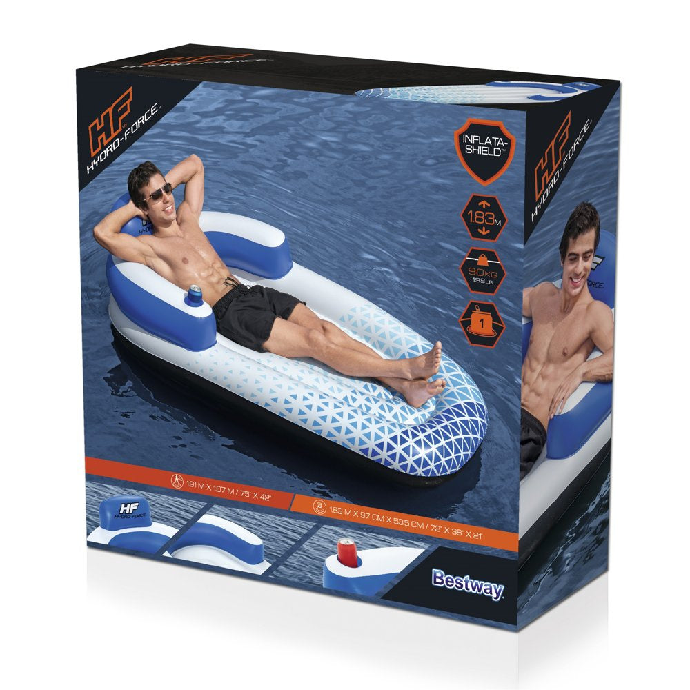 Nafukovací matrace s opěradlem 191x107 cm | Bestway 43533