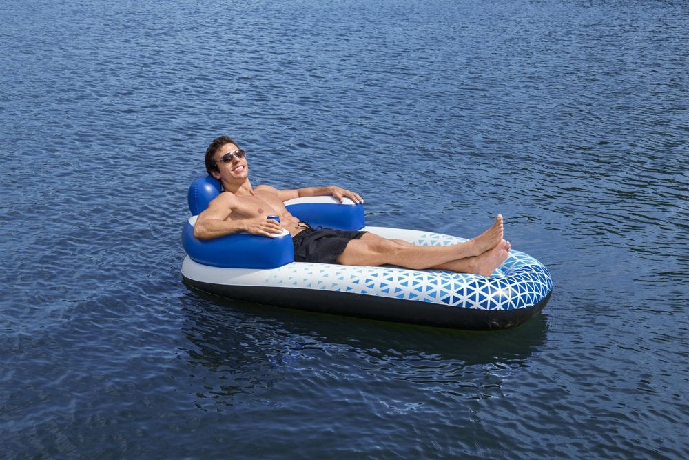 Nafukovací matrace s opěradlem 191x107 cm | Bestway 43533