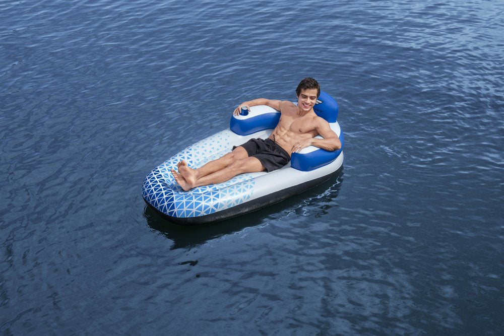 Nafukovací matrace s opěradlem 191x107 cm | Bestway 43533
