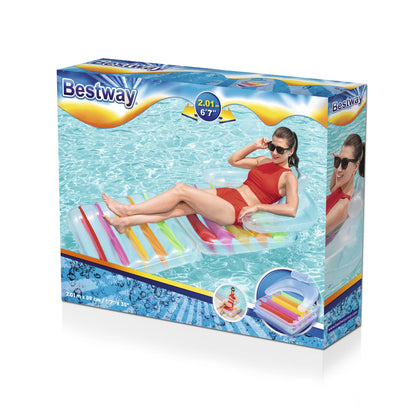 Nafukovací matrace s opěradlem 201x89 cm – Bestway 43023