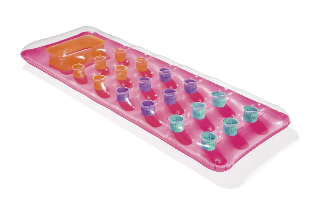 Nafukovací matrace s poduškou 188x71 cm – růžová | Bestway