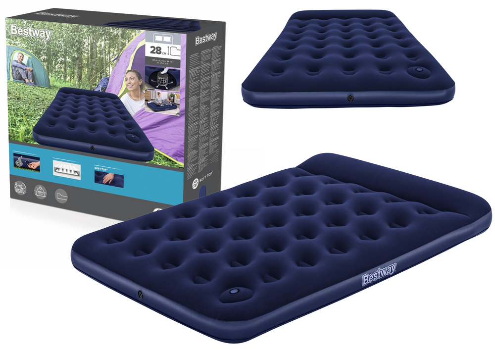 Nafukovací matrace s pumpičkou 191 x 137 x 28 cm – Bestway