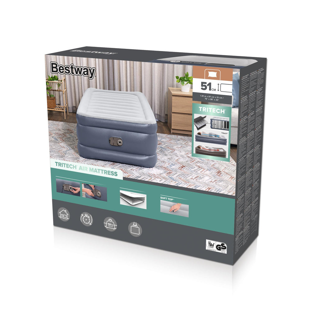 Nafukovací matrace s pumpičkou 191 x 97 x 51 cm – Bestway