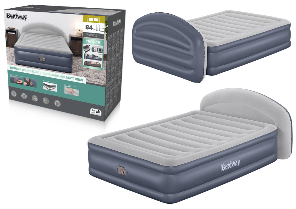 Nafukovací matrace s pumpou 152x229x84 cm | Bestway