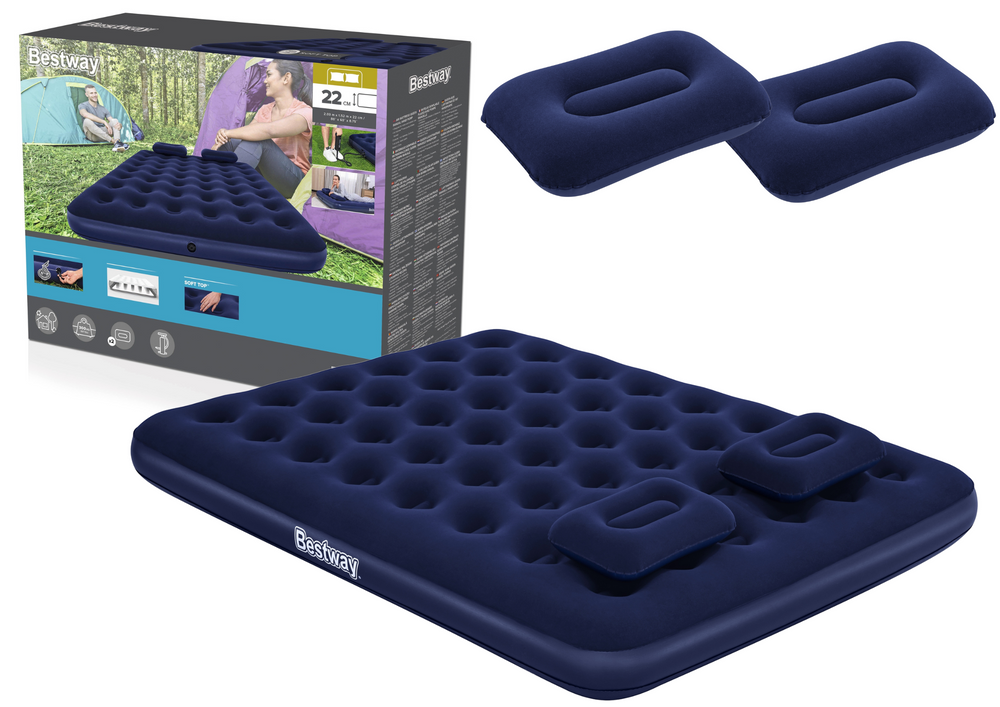 Nafukovací matrace s pumpou 203x152 cm pro 2 osoby – Bestway