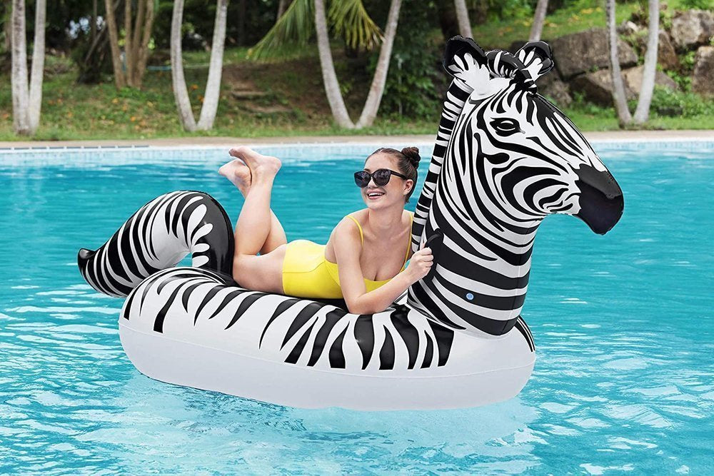 Nafukovací matrace Zebra s LED osvětlením 254x142 cm – Bestway