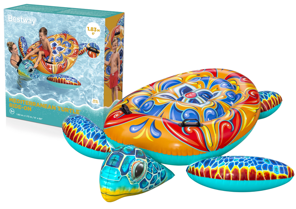 Nafukovací matrace Želva 183 x 173 cm – Bestway