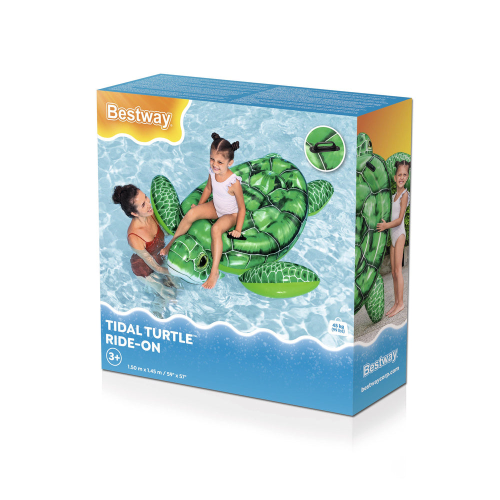 Nafukovací matrace želva s úchyty 150 x 145 cm – Bestway