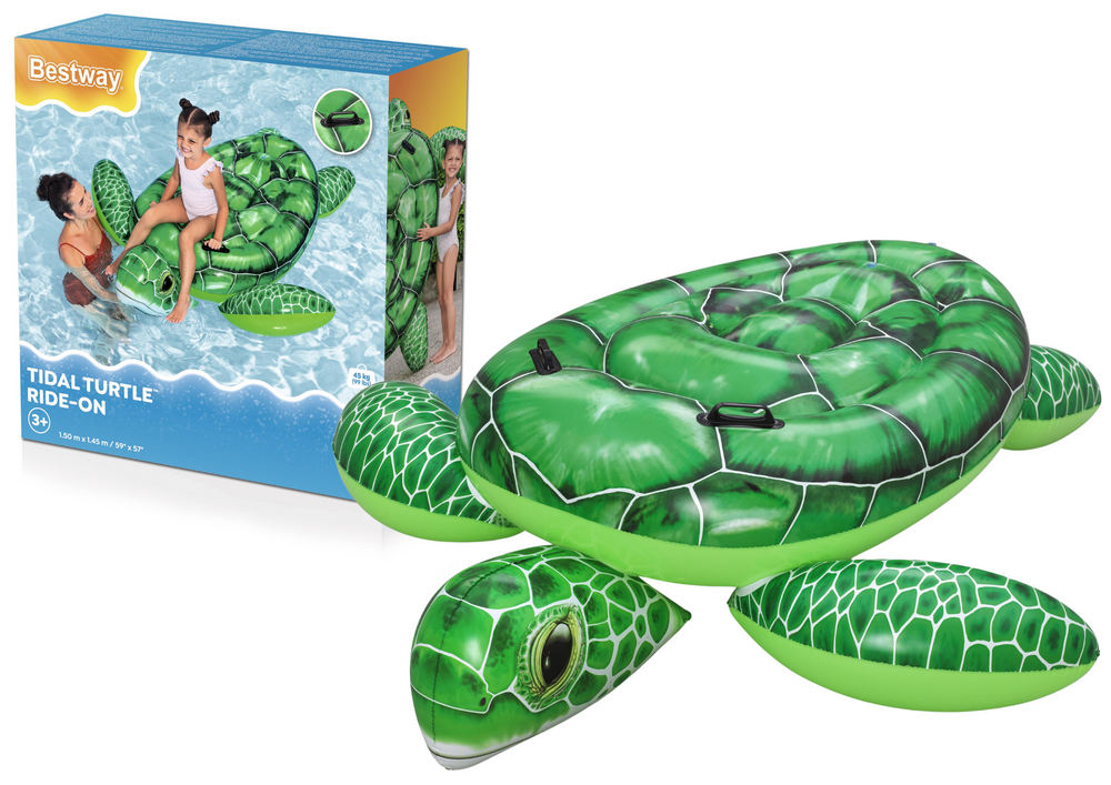 Nafukovací matrace želva s úchyty 150 x 145 cm – Bestway