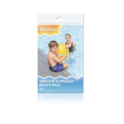 Nafukovací míč 51cm pro děti od 2 let – Bestway žlutý
