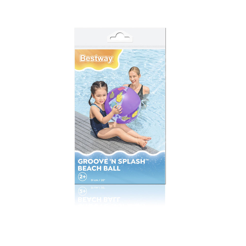 Nafukovací míč fialový 51 cm – Bestway