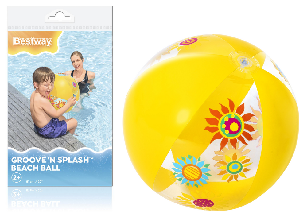 Nafukovací míč žlutý 51 cm – Bestway