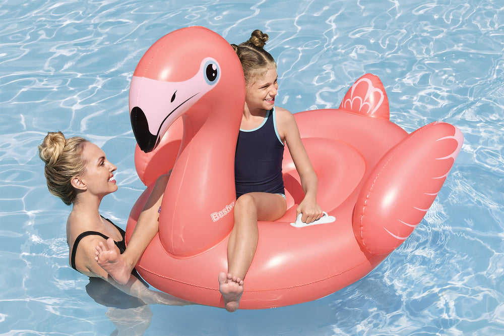 Nafukovací plameňák 138x107 cm s úchyty – Bestway 41525