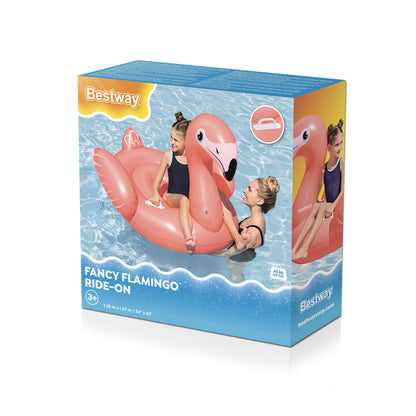 Nafukovací plameňák 138x107 cm s úchyty – Bestway 41525