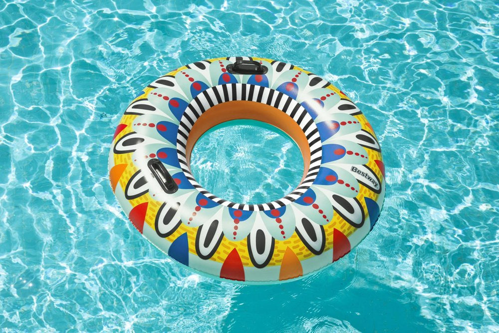 Nafukovací plavací kruh 107 cm s opravnou soupravou – Bestway