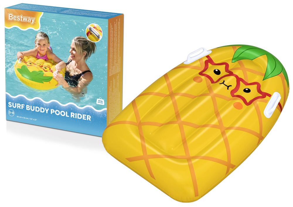 Nafukovací plavecká deska Ananas 84×56 cm – Bestway