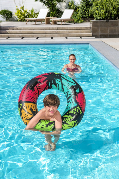 Nafukovací plavecký kruh 91 cm s úchyty – Bestway
