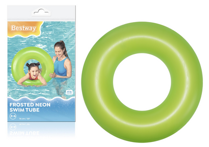 Nafukovací plavecký kruh zelený 76 cm – Bestway