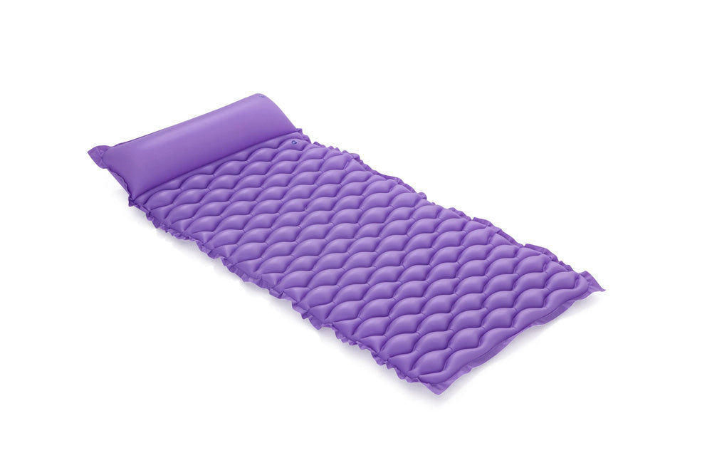 Nafukovací plážová matrace s polštářkem 213x86 cm – Bestway fialová