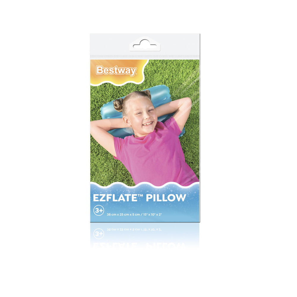 Nafukovací polštář 38x25 cm – modrý | Bestway 52127