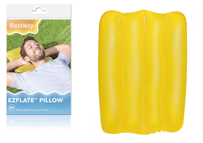 Nafukovací polštář 38x25 cm žlutý – Bestway 52127