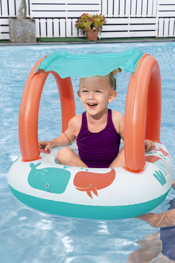 Nafukovací ponton s daškem 84x67cm pro děti od 3 let – Bestway