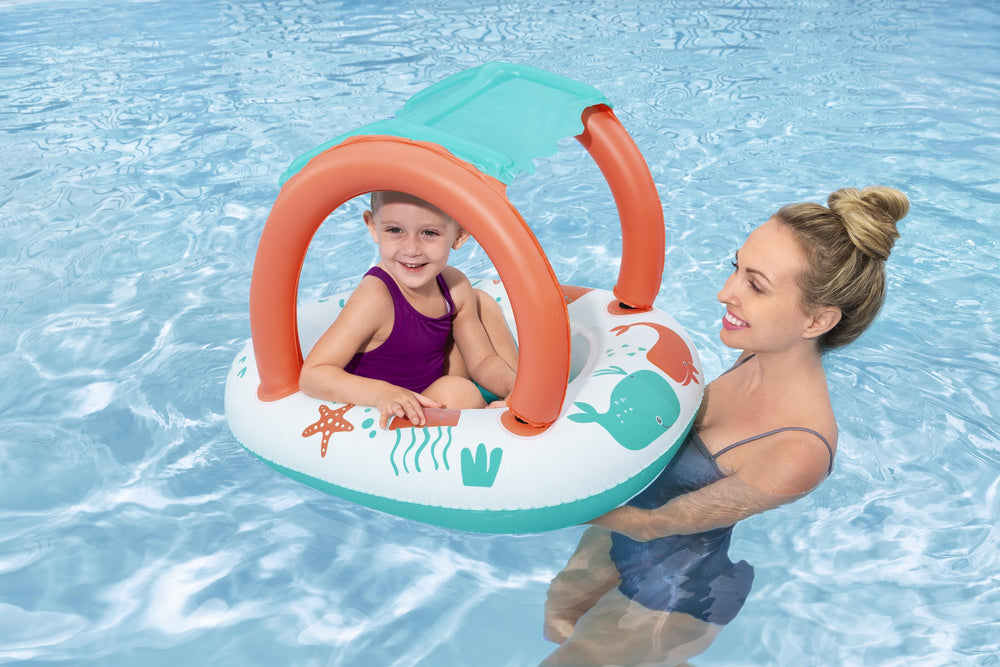 Nafukovací ponton s daškem 84x67cm pro děti od 3 let – Bestway