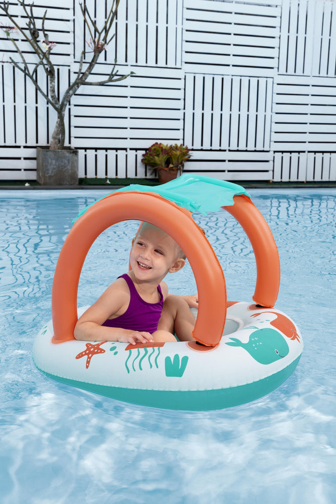 Nafukovací ponton s daškem 84x67cm pro děti od 3 let – Bestway
