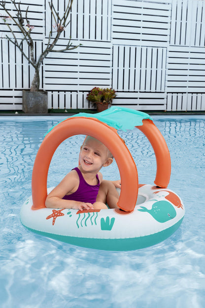 Nafukovací ponton s daškem 84x67cm pro děti od 3 let – Bestway