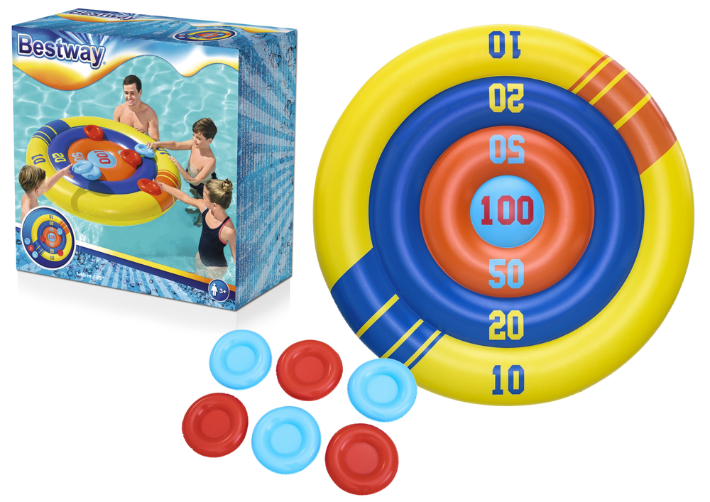 Nafukovací terč na házení s frisbee 140 cm | Bestway 52566