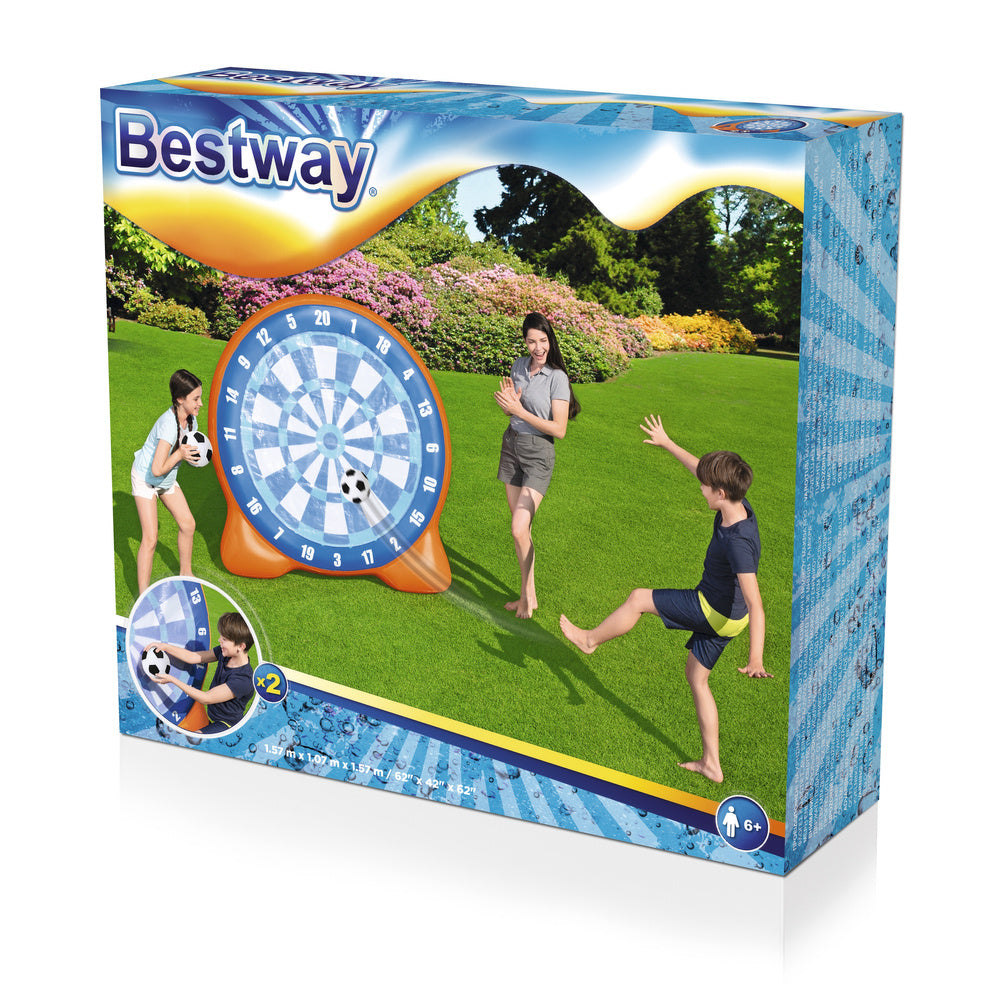 Nafukovací terč na míčky 157x107x157 cm s 2 míčky – Bestway
