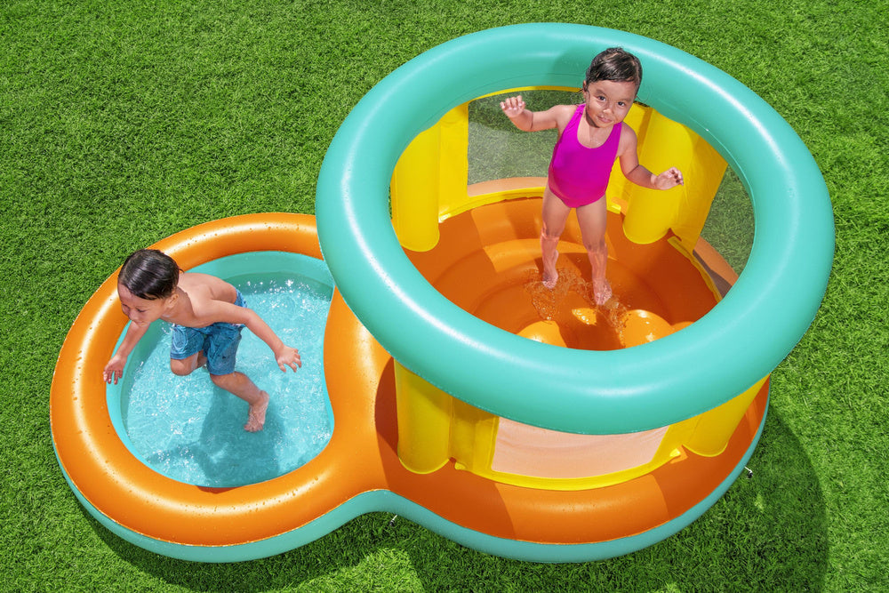 Nafukovací trampolína pro děti 239x149x102 cm – Bestway 52385