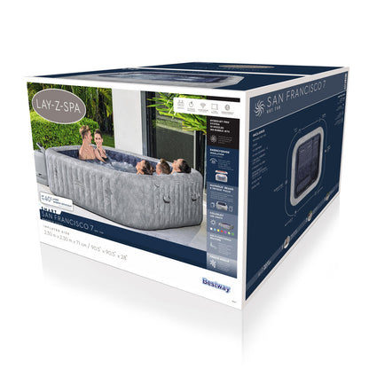 Nafukovací vířivka San Francisco pro 7 osob 230x230 cm – Bestway